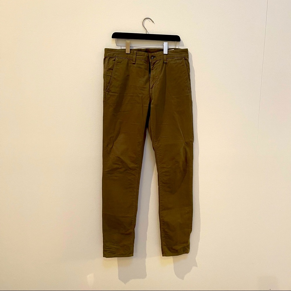 Rag & Bone Fit 2 Classic Chino Olive Size 34W